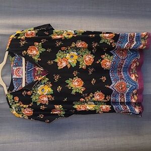 Johnny Was Janie Favorite Dolman V-Neck Top NWT